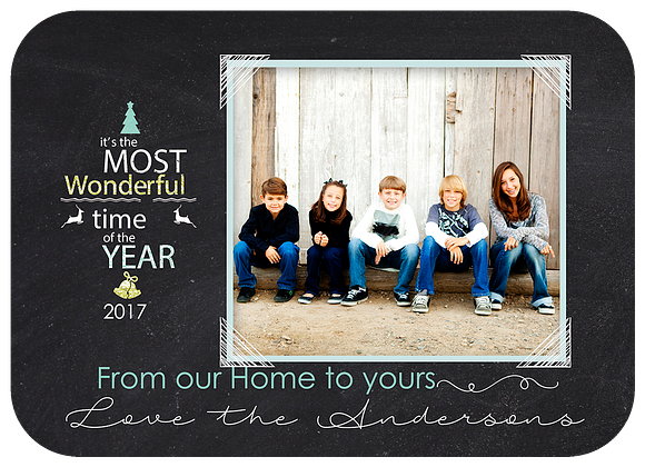 Christmas Photo Card Selection#16-13 in Card Templates - product preview 2