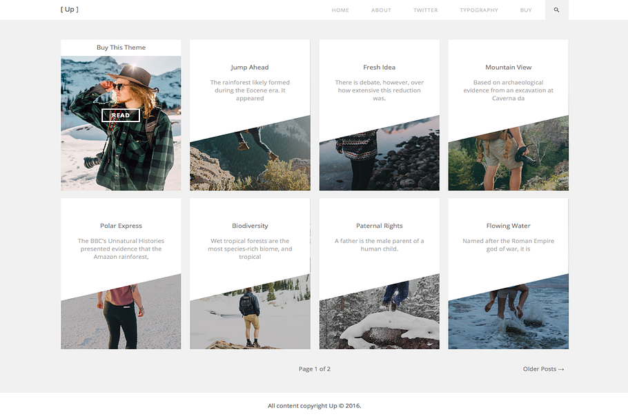 Up - Blog WordPress Theme in WordPress Blog Themes - product preview 8