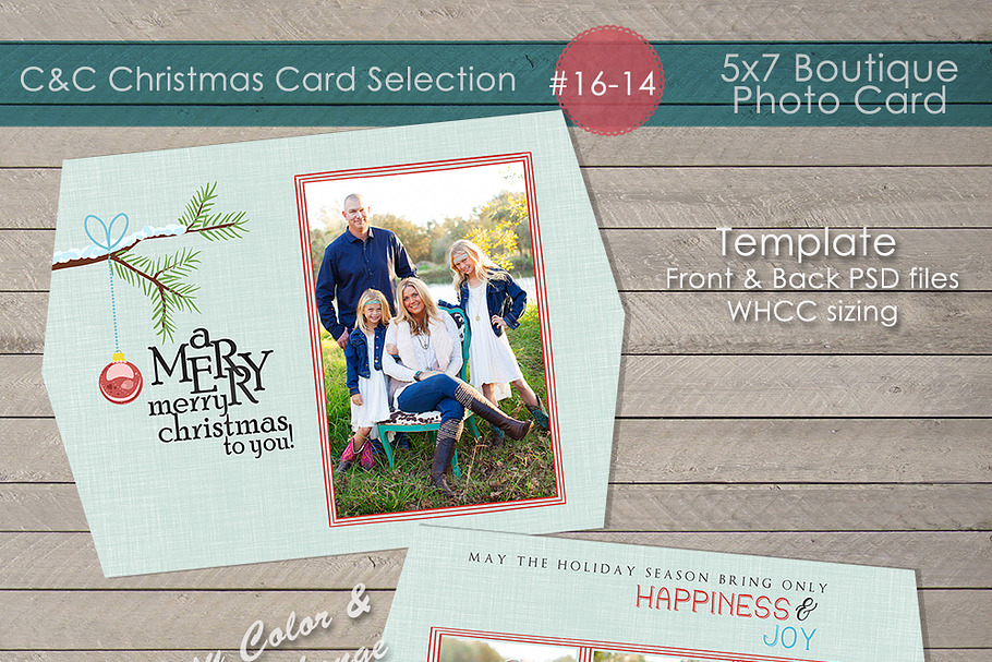 Christmas Photo Card Selection#16-14