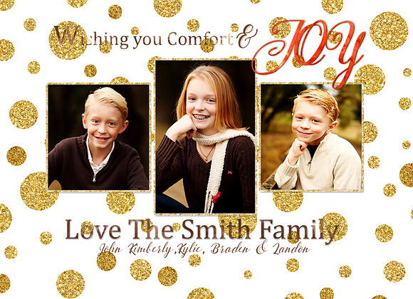 Christmas Photo Card-16-15 in Card Templates - product preview 2