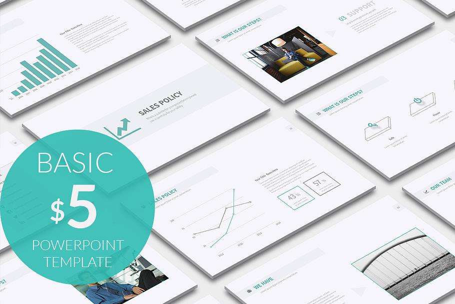 Basic Powerpoint Template in PowerPoint Templates - product preview 8