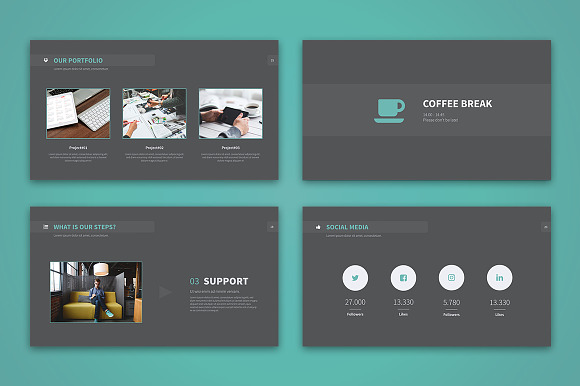 Basic Powerpoint Template in PowerPoint Templates - product preview 4