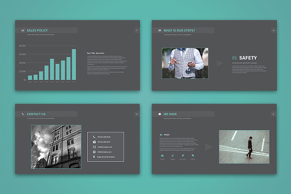 Basic Powerpoint Template in PowerPoint Templates - product preview 5