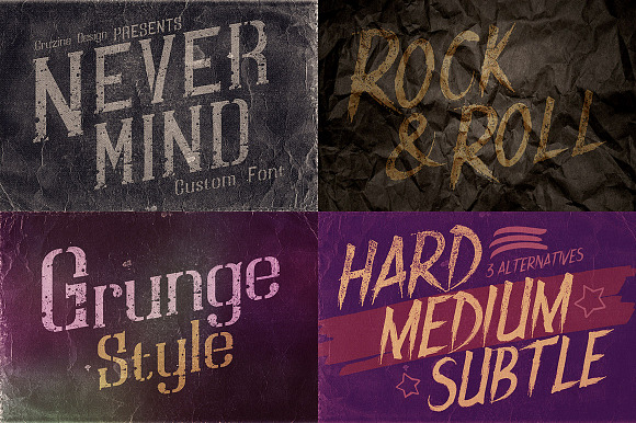 6 Custom Fonts in 1 Bundle - Bundle in Custom Fonts - product preview 2