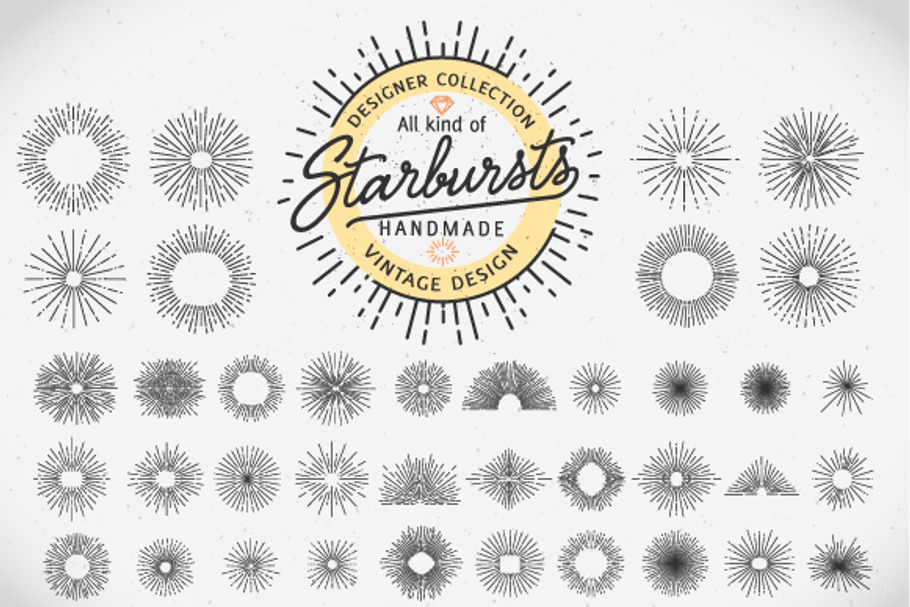 Starburst bundle with png files! in Illustrations - product preview 8