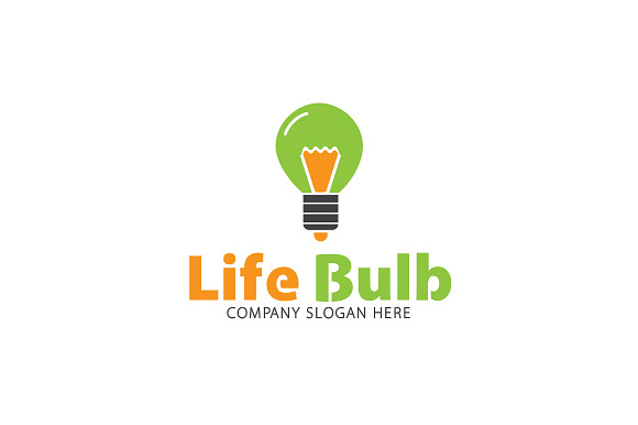 Life Bulb Logo in Logo Templates - product preview 1
