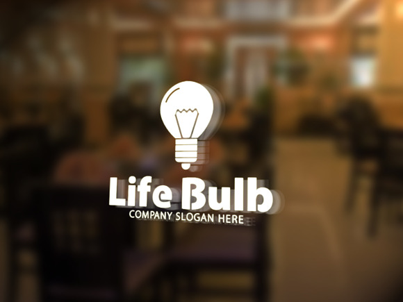 Life Bulb Logo in Logo Templates - product preview 5