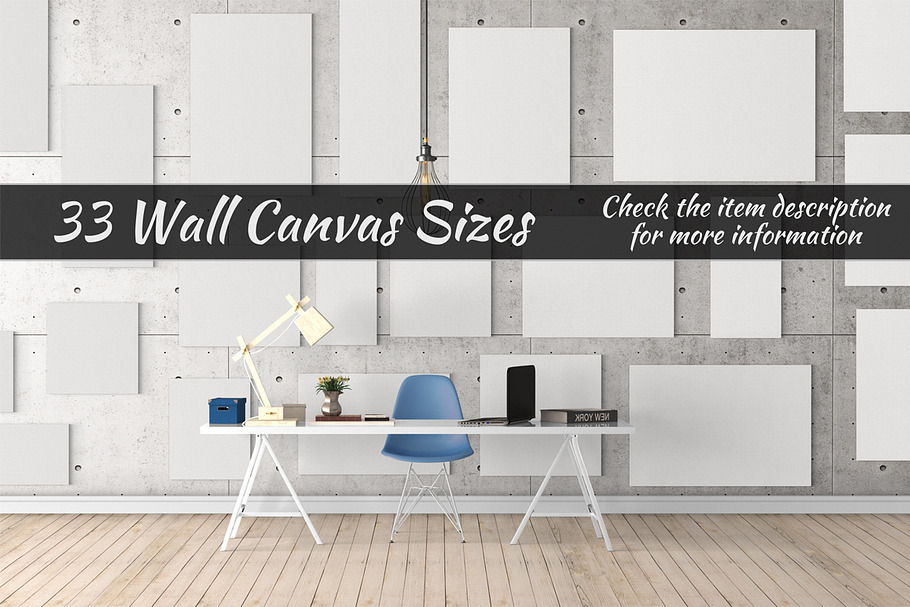 Canvas Mockups Vol 54 in Print Mockups - product preview 8