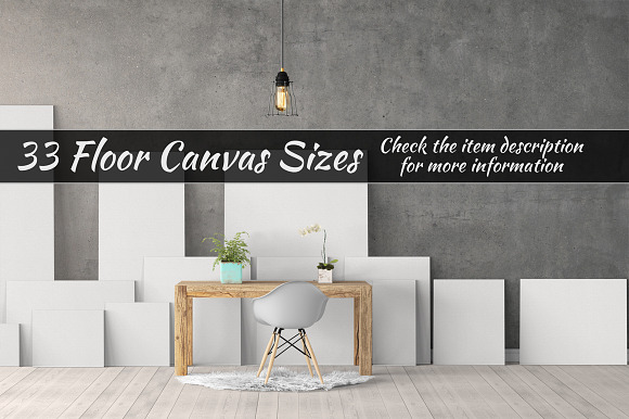 Canvas Mockups Vol 55 in Print Mockups - product preview 1