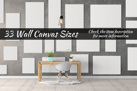 Canvas Mockups Vol 55 in Print Mockups - product preview 2