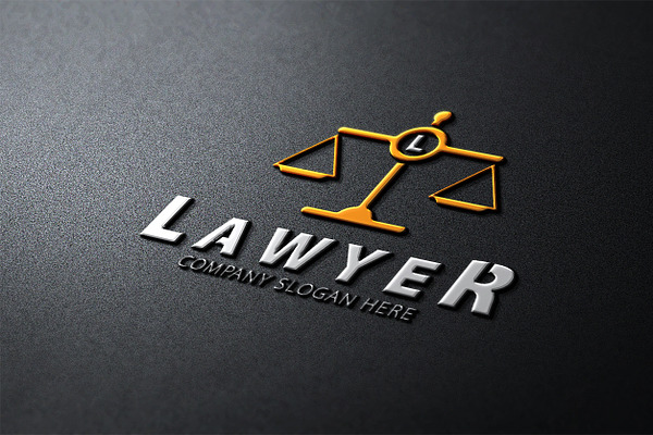 Legal Lawyer Law-Firm Justice Logo