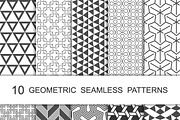 Seamless Geometric Patterns Set 8