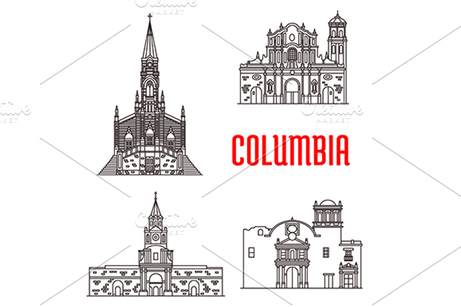 Landmarks of Colombia