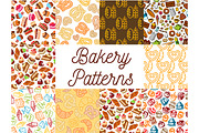 Bakery and patisserie patterns