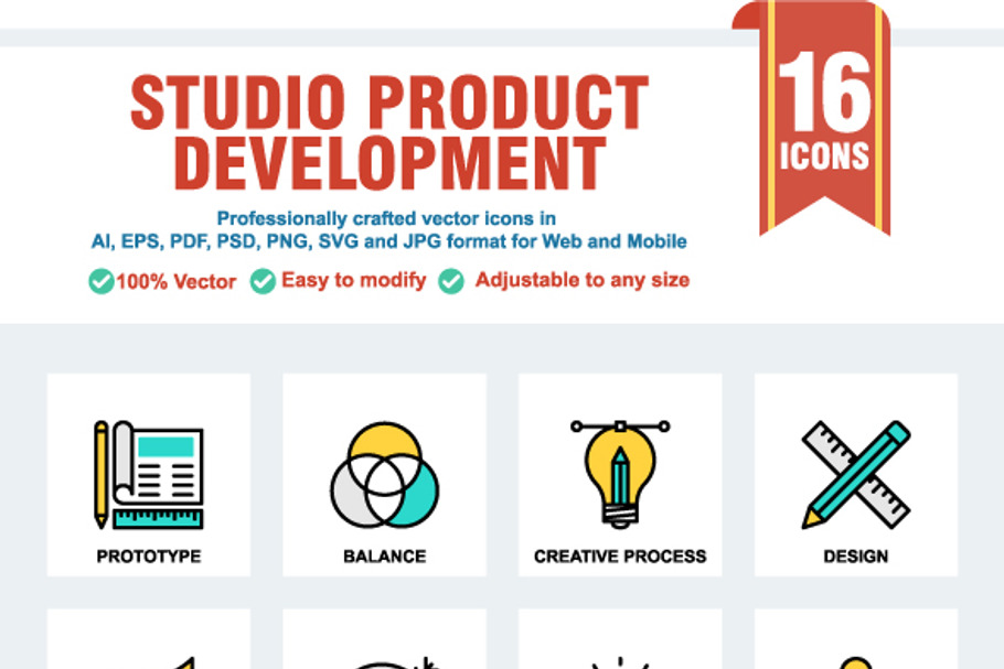 Studio Product Development Cool Icon