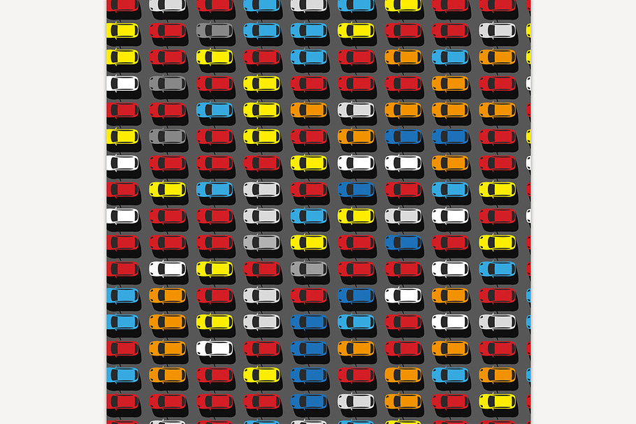Car Seamless Pattern in Patterns - product preview 8