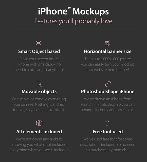 10 iPhone™ Mockups in Mobile & Web Mockups - product preview 2