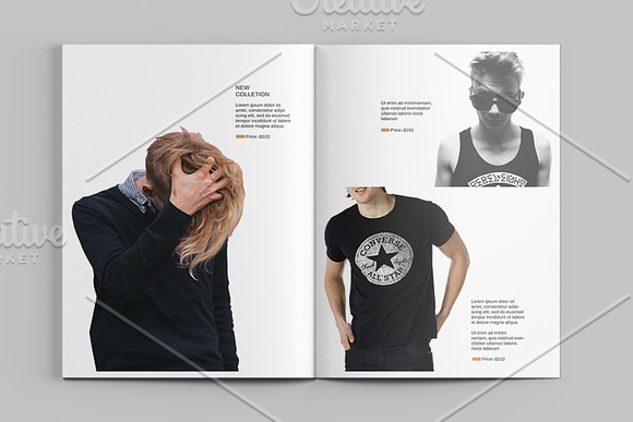 InDesign Fashion Lookbook-V620 in Brochure Templates - product preview 1