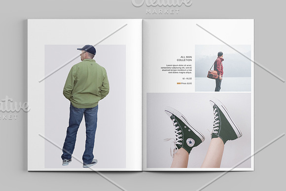 InDesign Fashion Lookbook-V620 in Brochure Templates - product preview 2