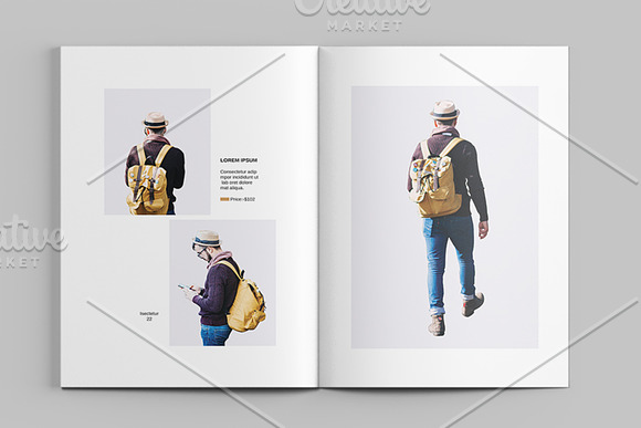 InDesign Fashion Lookbook-V620 in Brochure Templates - product preview 4