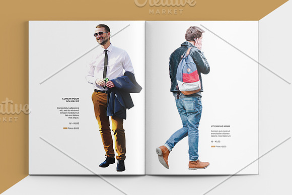 InDesign Fashion Lookbook-V620 in Brochure Templates - product preview 5