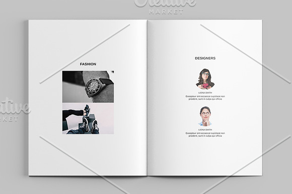 InDesign Fashion Lookbook-V620 in Brochure Templates - product preview 6