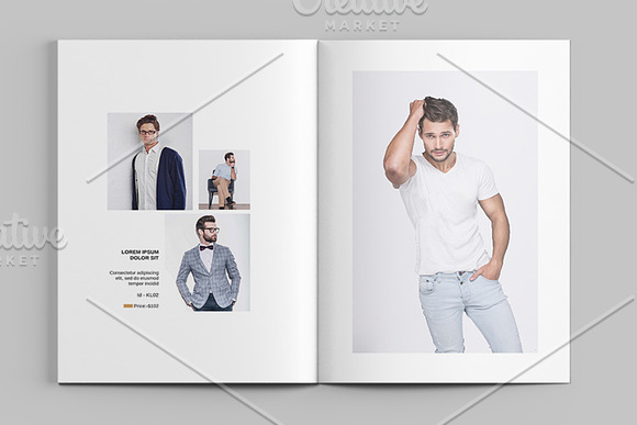 InDesign Fashion Lookbook-V620 in Brochure Templates - product preview 7