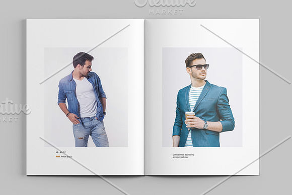 InDesign Fashion Lookbook-V620 in Brochure Templates - product preview 9
