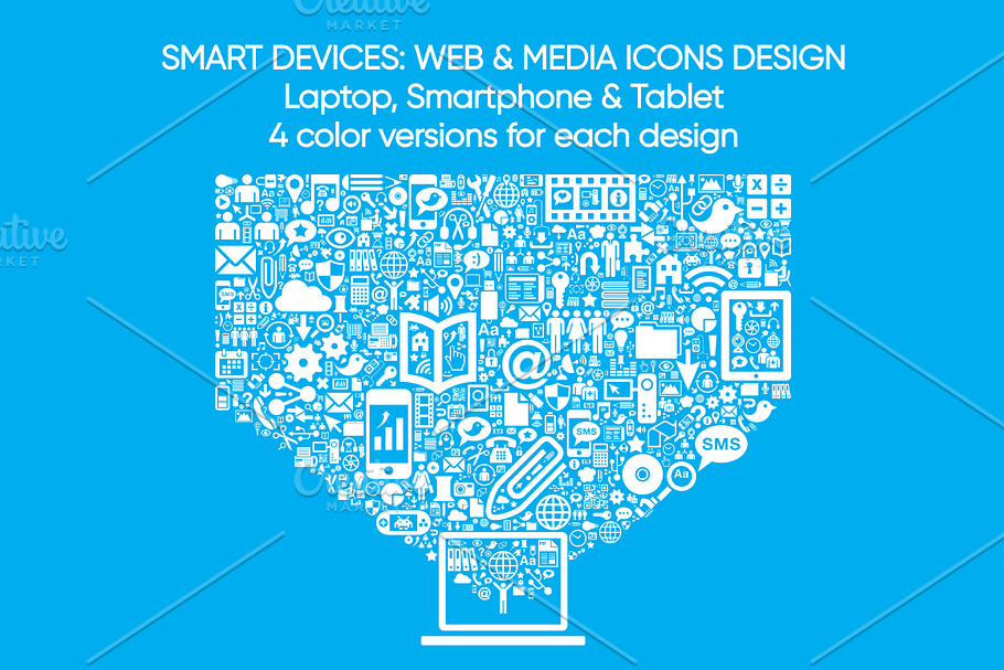 SmartDevices: Web&Media icons design