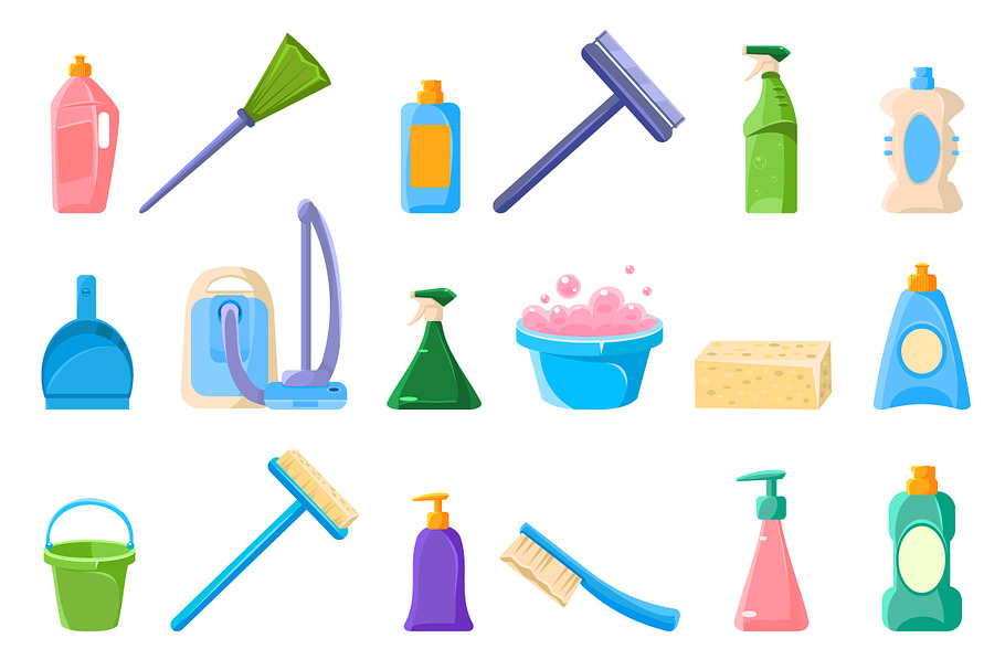 Cleaning and Housework Icons