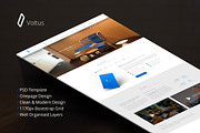 Voltus-One Page PSD Template
