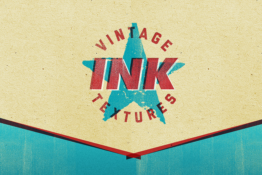 Vintage Letterpress Ink Texture Pack