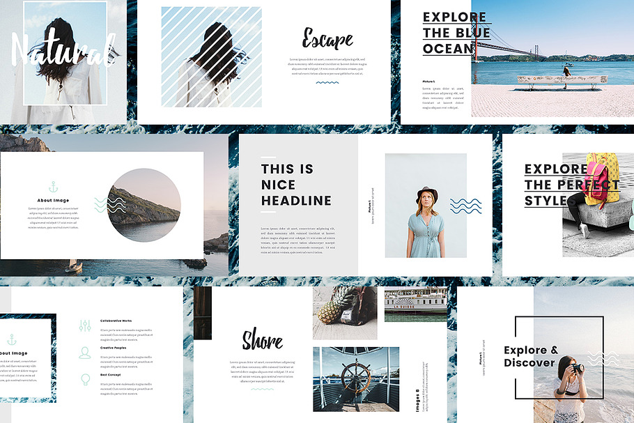 Nautical- Powerpoint Template in PowerPoint Templates - product preview 8