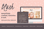Blush Multipurpose One Page Template