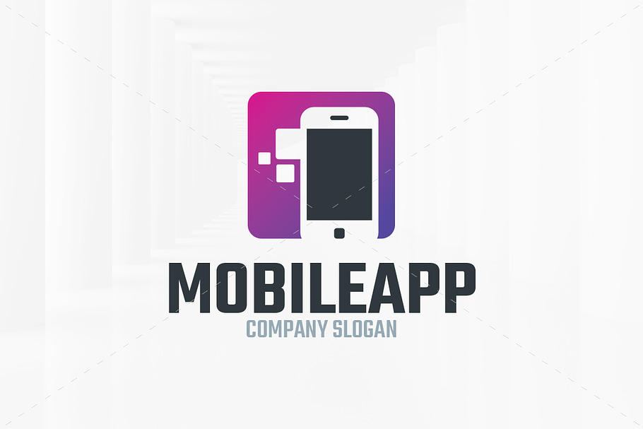 Mobile App Logo Template in Logo Templates - product preview 8