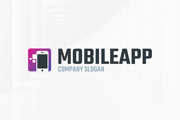 Mobile App Logo Template in Logo Templates - product preview 1