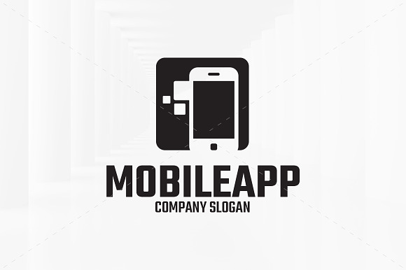 Mobile App Logo Template in Logo Templates - product preview 2