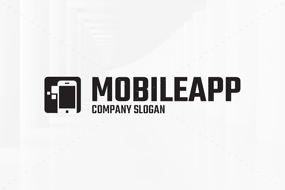 Mobile App Logo Template in Logo Templates - product preview 3