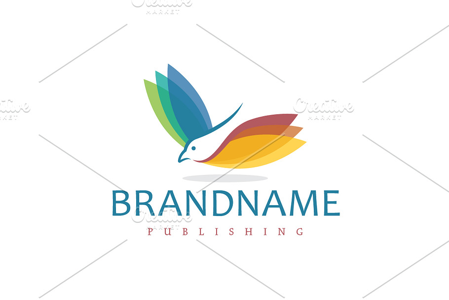 Flying Book Logo in Logo Templates - product preview 8