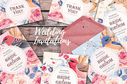 Wedding Invitations with Roses