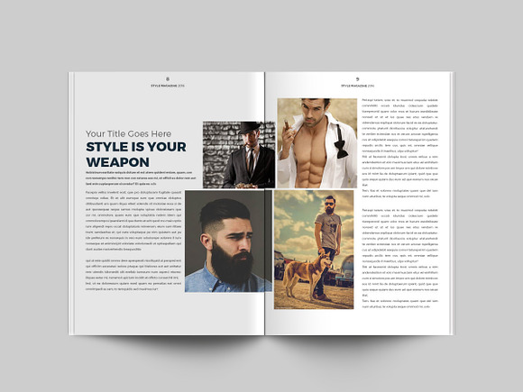 Magazine Template in Magazine Templates - product preview 1