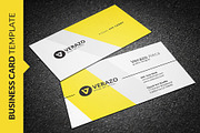 Stylish Yellow Business Card