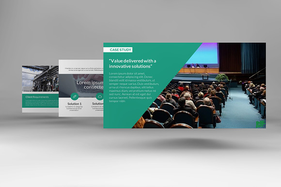 Modern Case Study Template in Presentation Templates - product preview 1