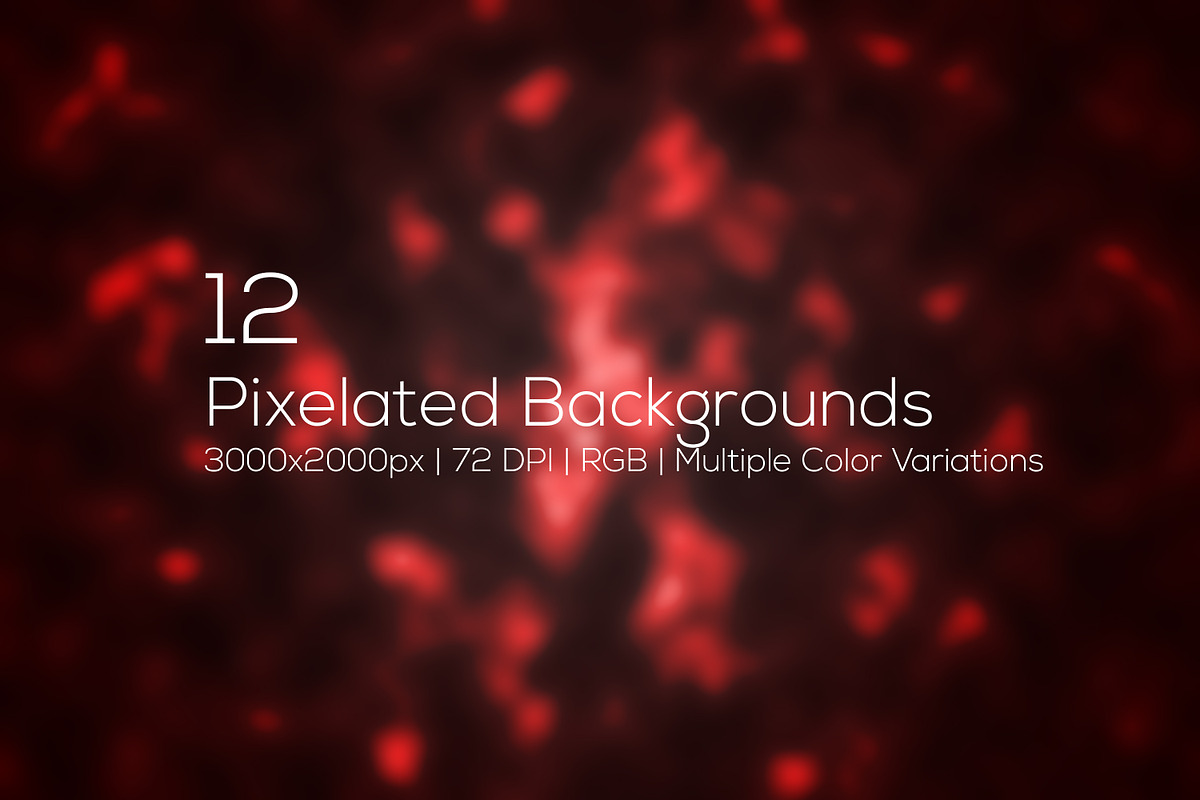 Pixelated Backgrounds in Patterns - product preview 8