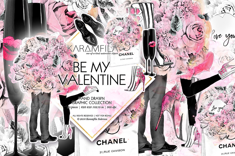 Valentines Romantic Clipart