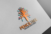 Pencil Tree Logo