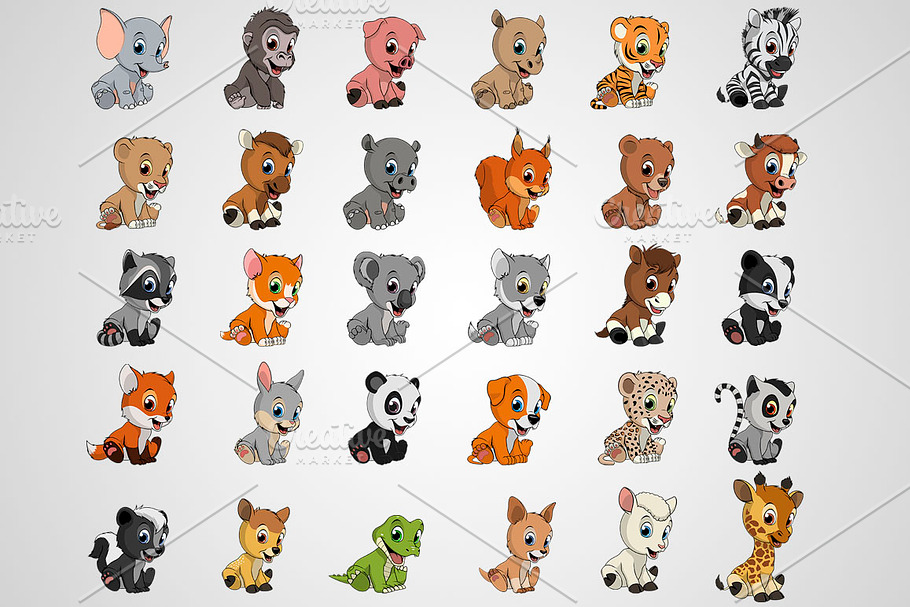 Exotic animals funny in Illustrations - product preview 8