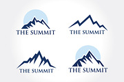 Mountain vector illustration Set 