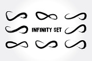 Hand Drawn Infinity Collection Sets