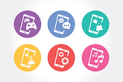 Mobile Feature Icon Set